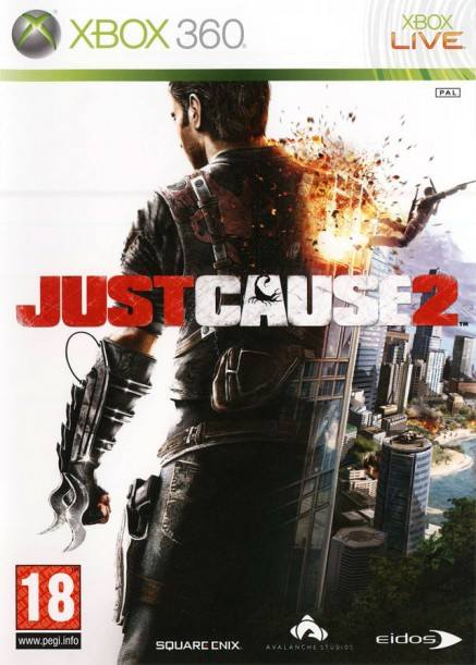 Just Cause 2 dvd cover