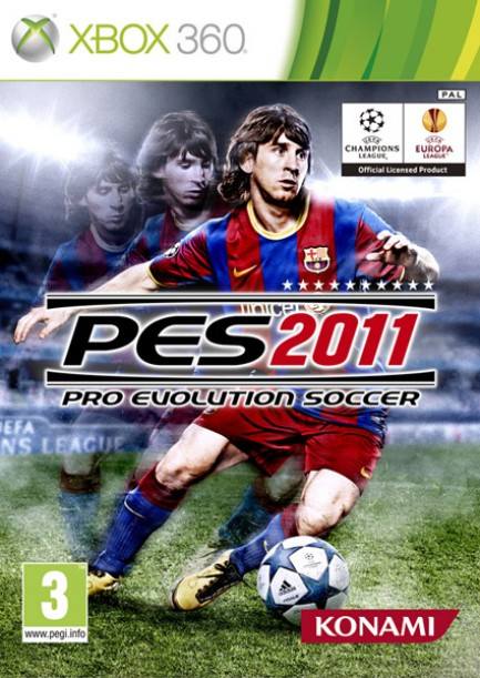 Pro Evolution Soccer 2011 dvd cover