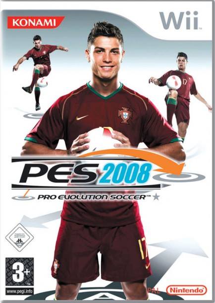 Pro Evolution Soccer 2008 Cover 
