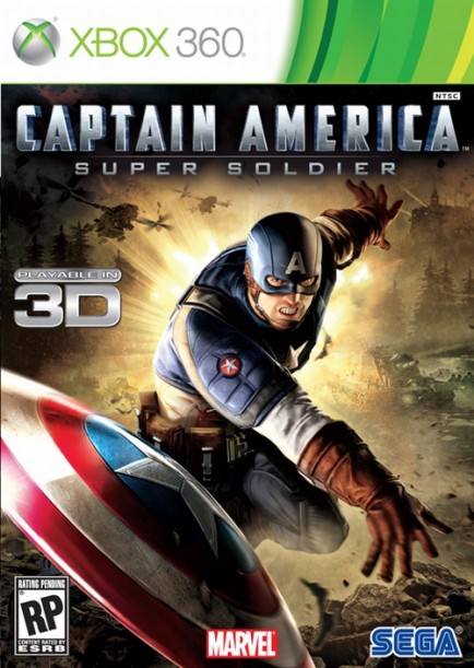 Captain America: Super Soldier dvd cover