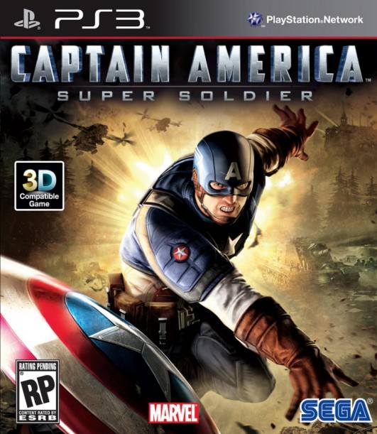 Captain America: Super Soldier dvd cover