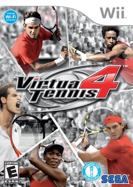 Virtua Tennis 4  dvd cover