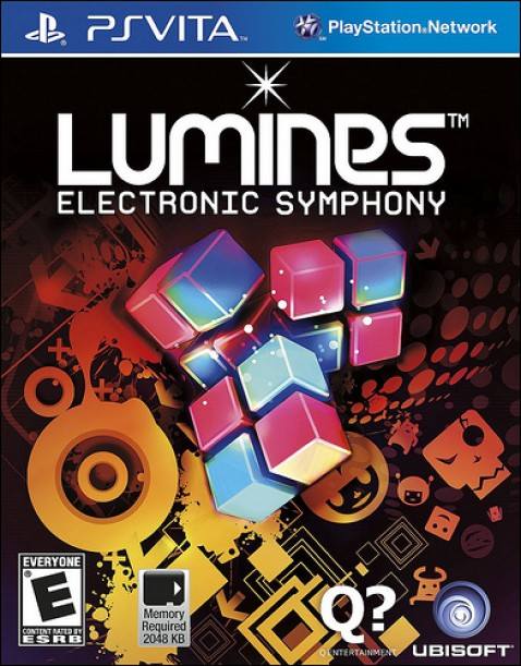 Lumines: Electronic Symphony dvd cover