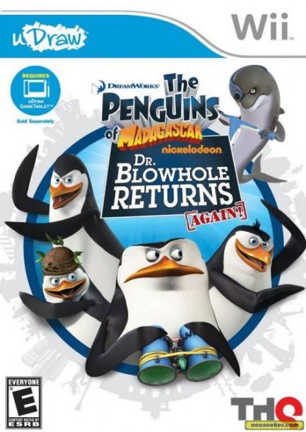 The Penguins of Madagascar: Dr. Blowhole Returns - Again! dvd cover