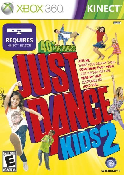 Just Dance Kids 2 dvd cover
