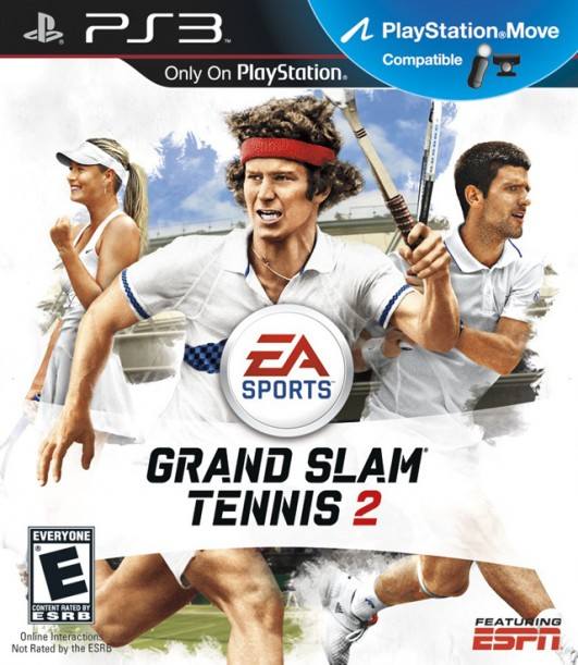 Grand Slam Tennis 2 dvd cover