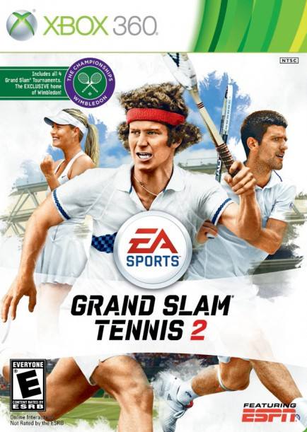 Grand Slam Tennis 2 dvd cover