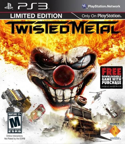 Twisted Metal dvd cover