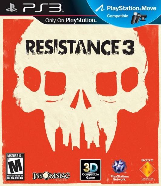 Resistance 3 dvd cover