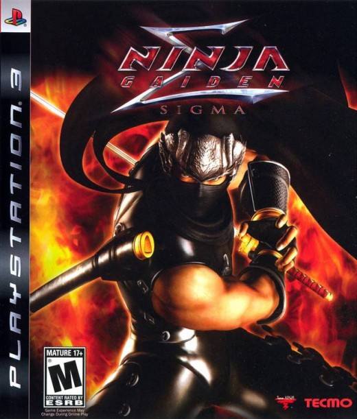 Ninja Gaiden Sigma  dvd cover