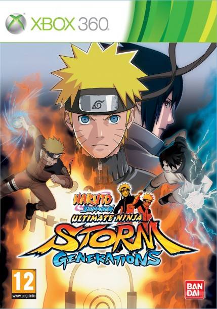 Naruto Shippuden: Ultimate Ninja Storm Generations dvd cover