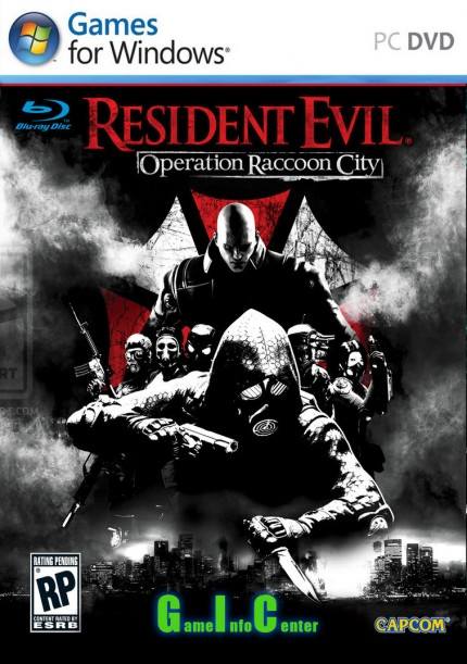 Resident Evil: Operation Raccoon City dvd cover