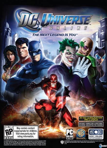 DC Universe Online dvd cover