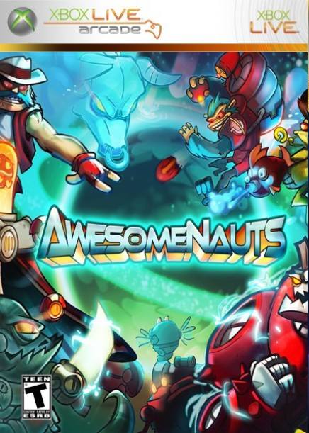 AWESOMENAUTS dvd cover
