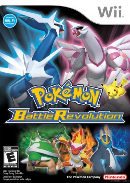 Pokemon Battle Revolution dvd cover
