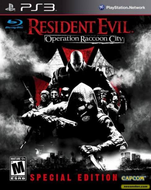 Resident Evil: Operation Raccoon City dvd cover