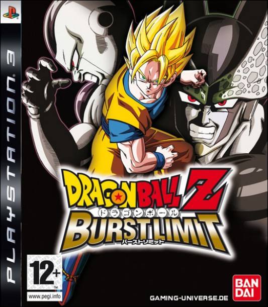 Dragon Ball Z: Burst Limit dvd cover