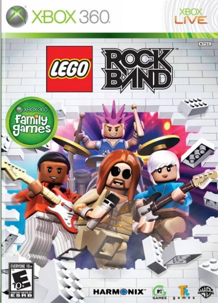 Lego Rock Band dvd cover