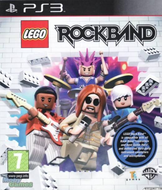 Lego Rock Band dvd cover