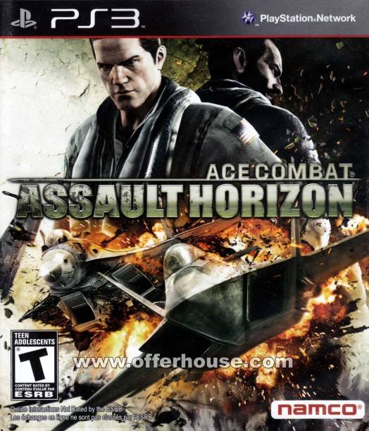 Ace Combat: Assault Horizon dvd cover