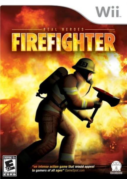 Real Heroes: Firefighter dvd cover
