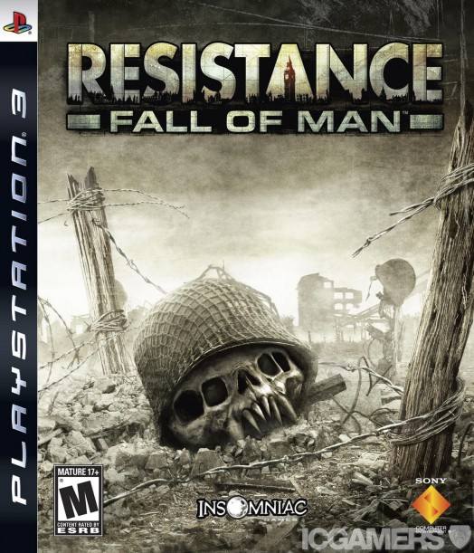Resistance: Fall of Man dvd cover