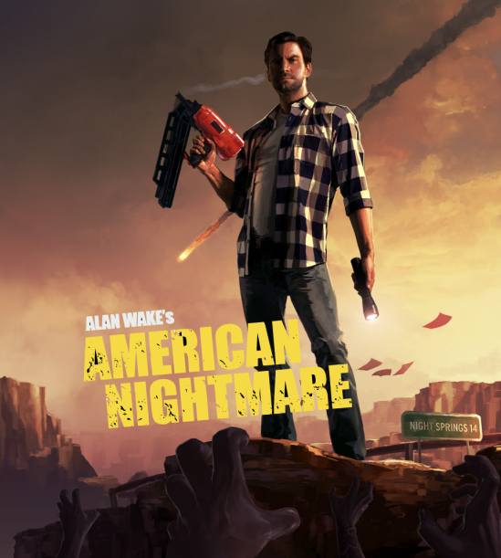 Alan Wake's American Nightmare dvd cover