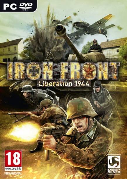 Iron Front: Liberation 1944  dvd cover