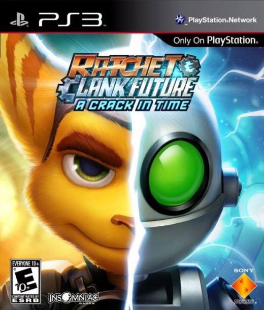 Ratchet & Clank Future: A Crack in Time  dvd cover
