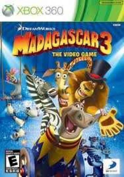 Madagascar 3: The Video Game Cover 