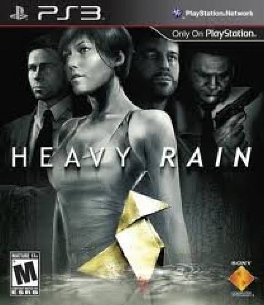 Heavy Rain dvd cover