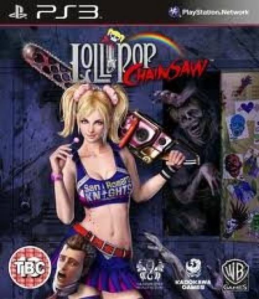 Lollipop Chainsaw dvd cover