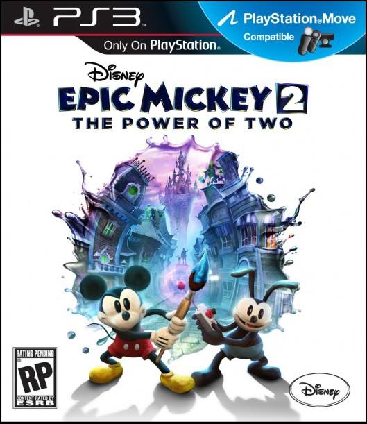 Disney Epic Mickey: The Power of Two dvd cover