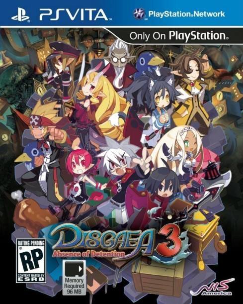 Disgaea 3: Absence of Detention Cover 