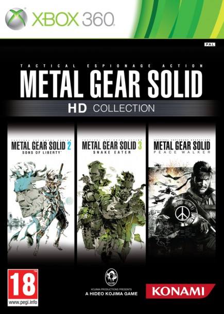 Metal Gear Solid HD Collection dvd cover