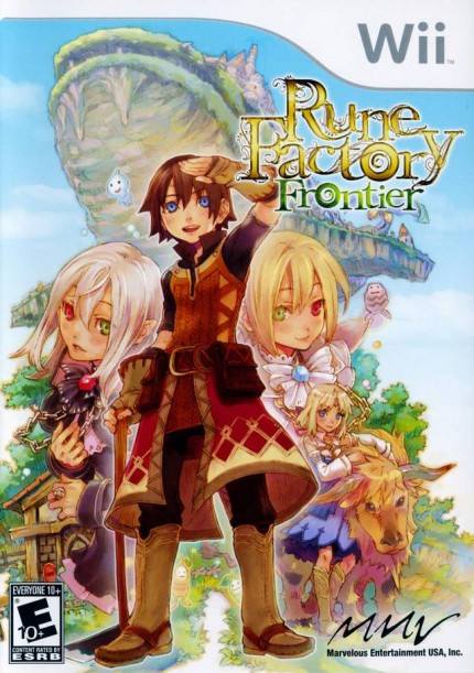 Rune Factory Frontier dvd cover