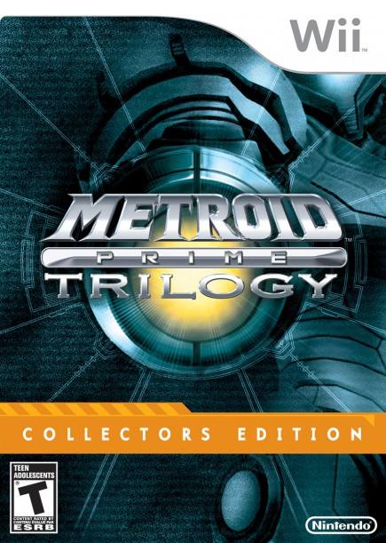 Metroid Prime Trilogy dvd cover