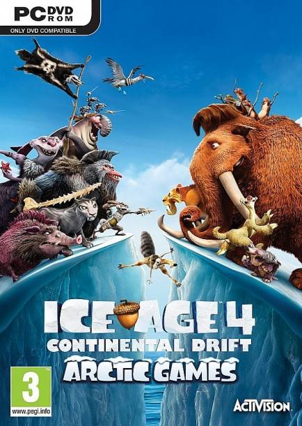 Ice Age: Continental Drift - Arctic Games Cover 