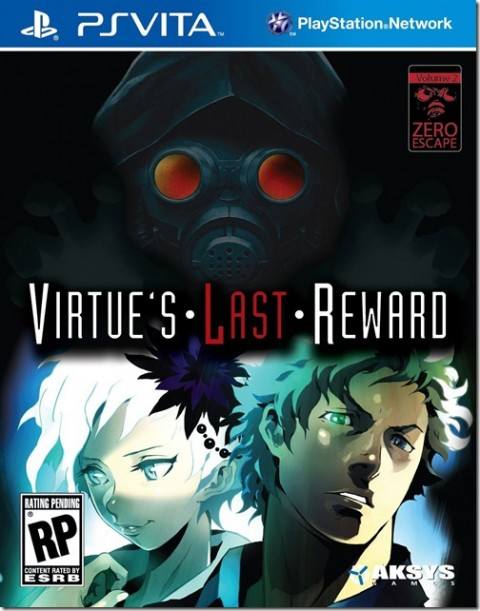 Zero Escape: Virtue's Last Reward dvd cover