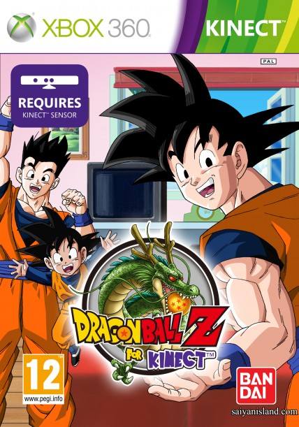 Dragon Ball Z for Kinect dvd cover