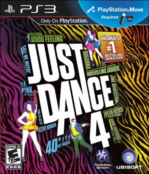 Just Dance 4 dvd cover
