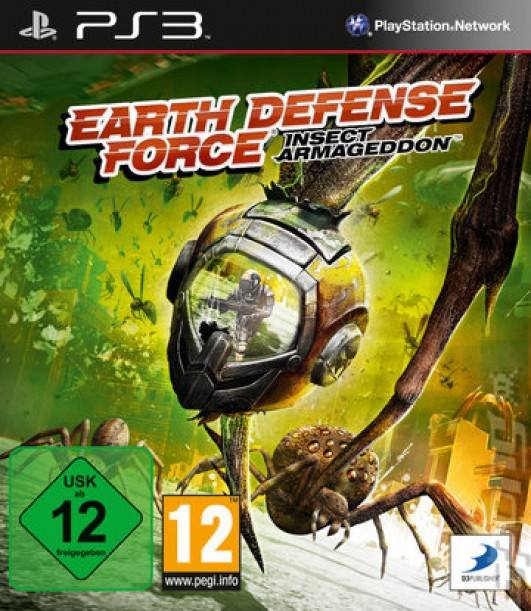 Earth Defense Force: Insect Armageddon dvd cover