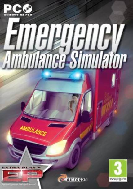 Emergency Ambulance Simulator dvd cover