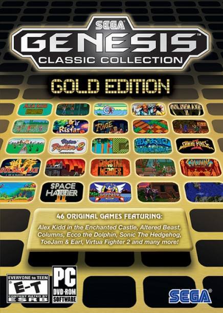 Sega Genesis Classic Collection: Gold Edition Cover 
