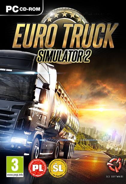 Euro Truck Simulator 2 dvd cover
