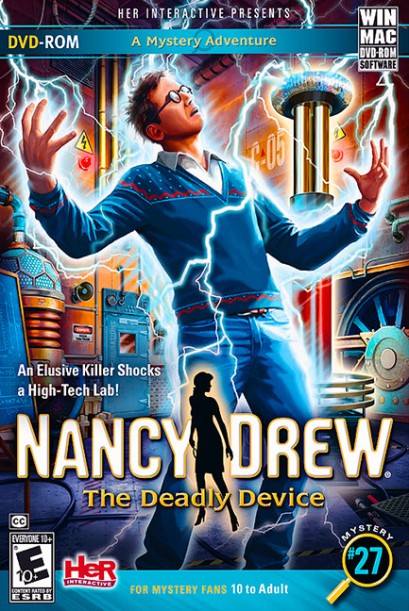 Nancy Drew: The Deadly Device dvd cover