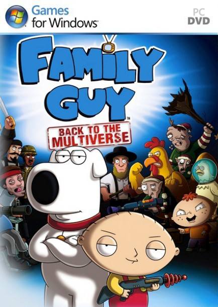 Family Guy: Back to the Multiverse dvd cover