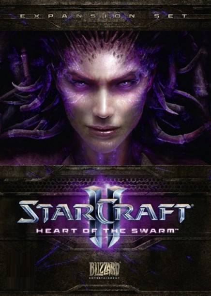 Starcraft II: Heart of the Swarm dvd cover