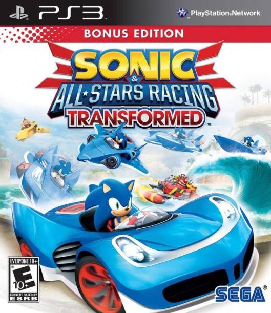 Sonic & All-Stars Racing Transformed Cover 