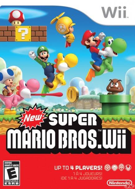 New Super Mario Bros. Wii  Cover 